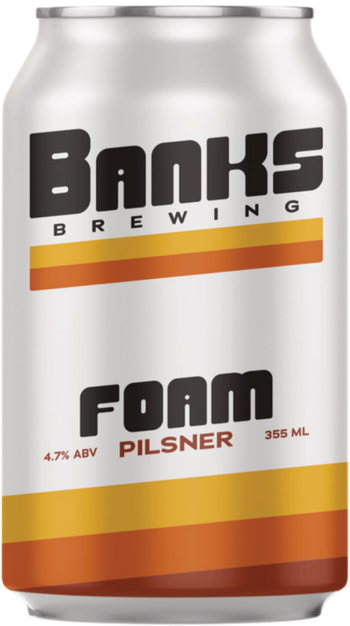 Mr Banks Foam Pilsner 355ml