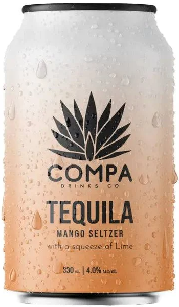 Compa Mango Tequila Seltzer 330ml