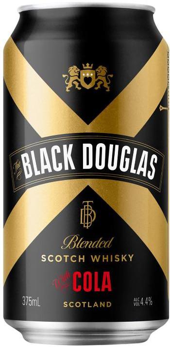 The Black Douglas Blended Scotch And Cola 375ml