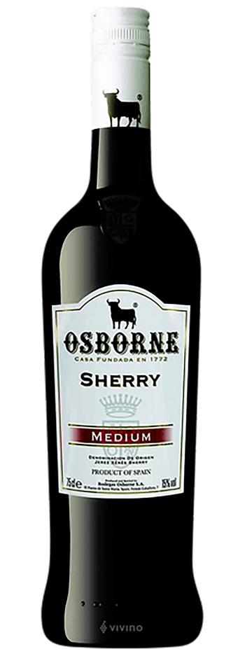 Osborne Medium Sherry 750ml