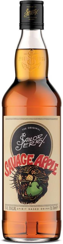 Sailor Jerry Savage Apple Rum 700ml