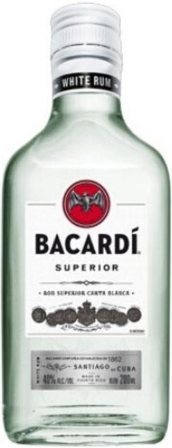 Bacardi Superior White Rum 375ml