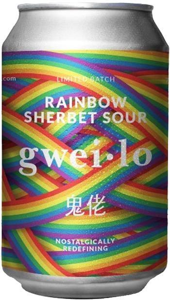 Gweilo Rainbow Sherbet Sour 375ml