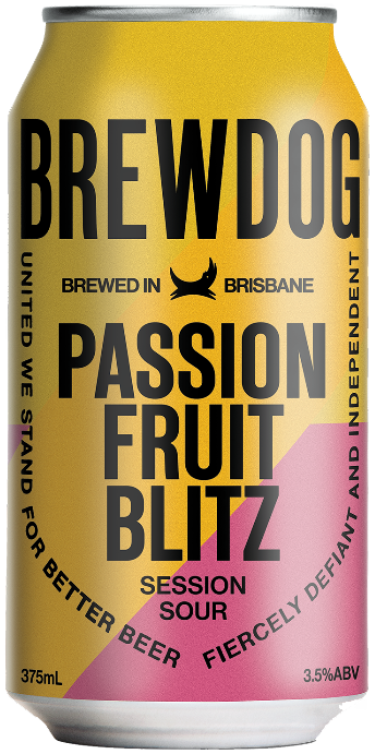Brewdog Passionfruit Blitz Sour Ale Cans 375ml