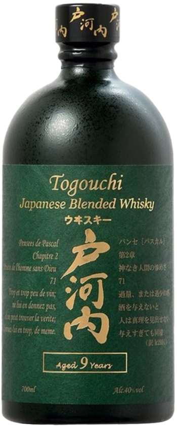 Togouchi 9 Year Old Blended Japanese Whisky 700ml