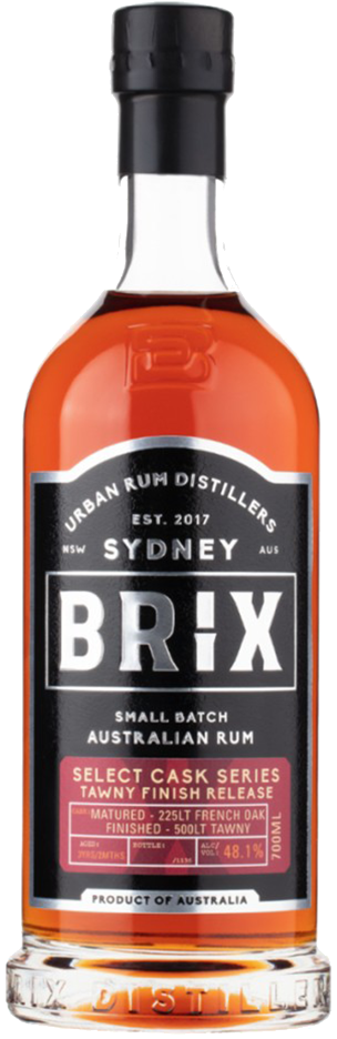 Brix Distillers Select Cask Tawny Finish Rum 700ml