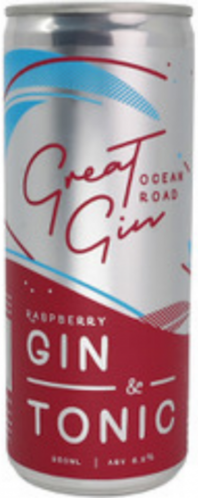 Great Ocean Road Raspberry Gin & Tonic 250ml