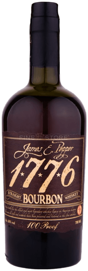 James E Pepper 1776 100 Proof Straight Bourbon Whiskey 750ml