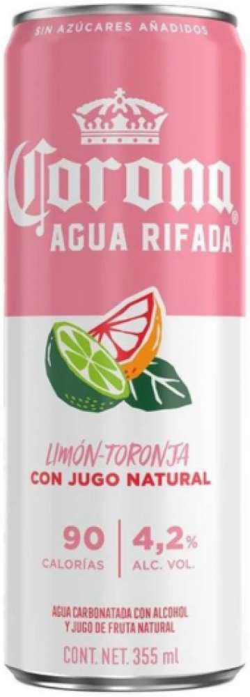 Corona Agua Rifada Lemon Grapefruit Seltzer 355ml