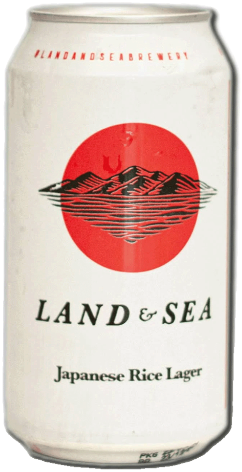 Land & Sea Japanese Rice Lager Beer 375ml