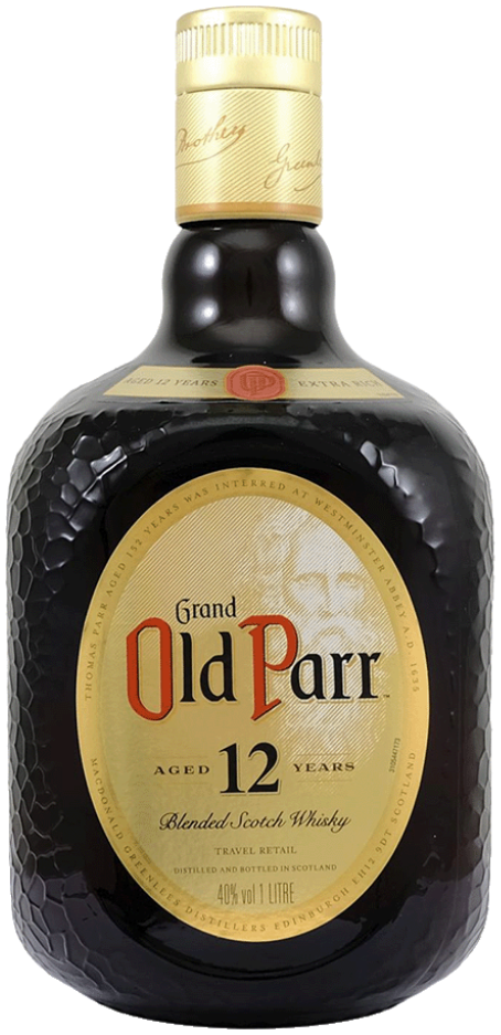 Grand Old Parr 12 Year Old Blended Scotch Whisky 1L