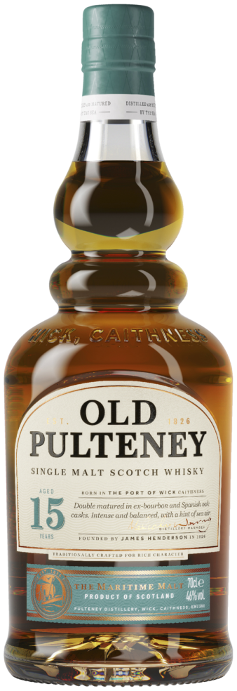 Old Pulteney 15 Year Old Single Malt Scotch Whisky 700ml