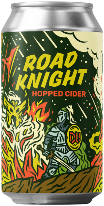 DV Cider Roadknight Hopped Apple Cider 375ml