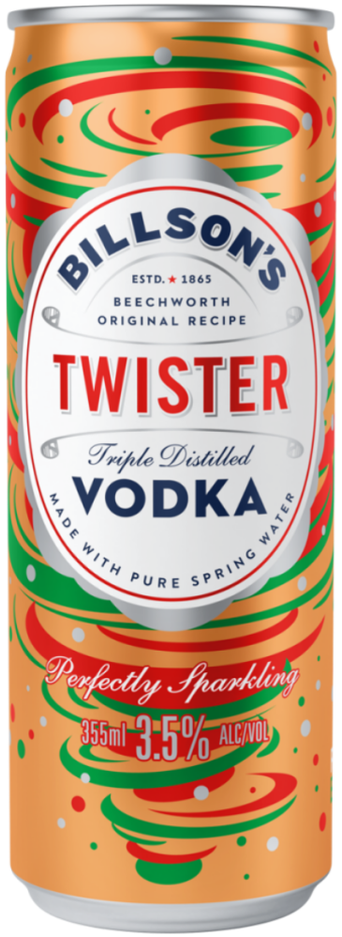 Billson's Vodka Twister 355ml