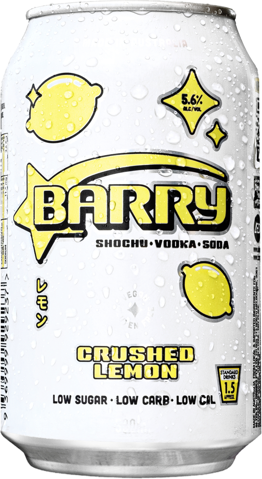 Barry Crushed Lemon 330ml