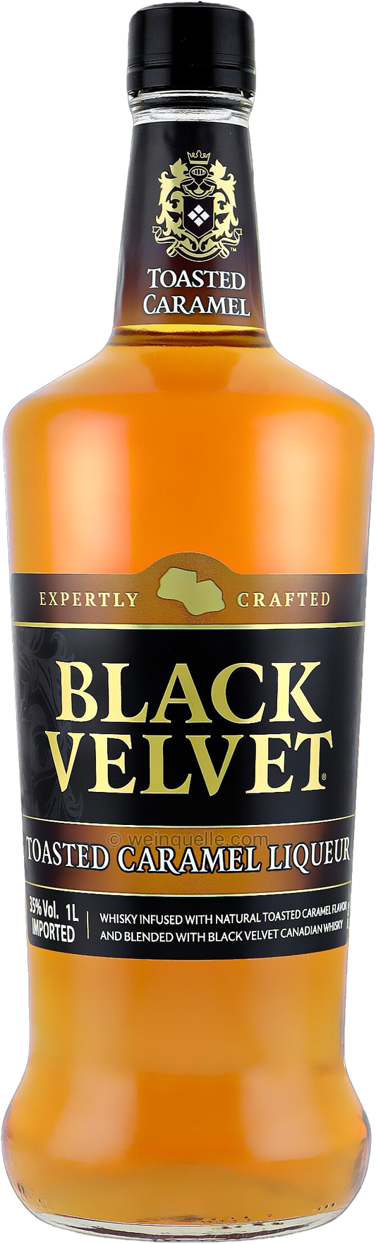 Black Velvet Toasted Caramel Canadian Whisky 1L