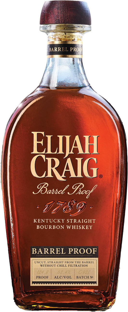 Elijah Craig Barrel Proof C922 124.8 Proof Bourbon Whiskey 700ml