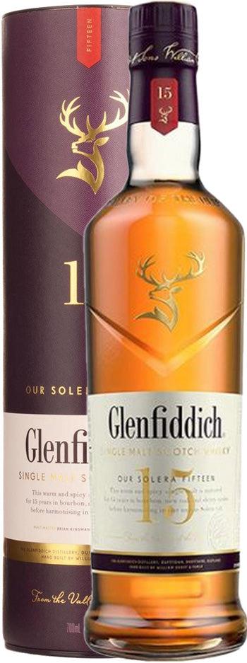 Glenfiddich 15 Year Old Unique Solera Reserve - Single Malt Scotch Whisky -  750ML