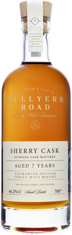 Hellyers Road 7 Year Old Sherry Cask Single Malt Whisky 700ml