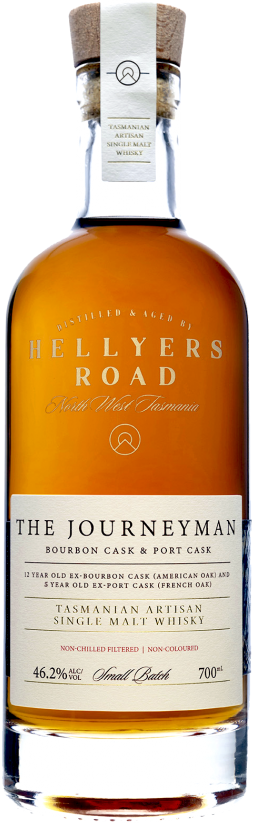 Hellyers Road Journeyman Single Malt Whisky 700ml