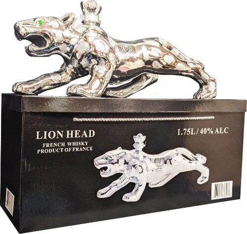 Lion Head Jaguar Silver French Whisky 1.75L