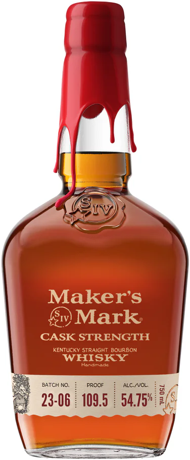 Makers Mark Cask Strength Bourbon Whisky 54.75% 700ml