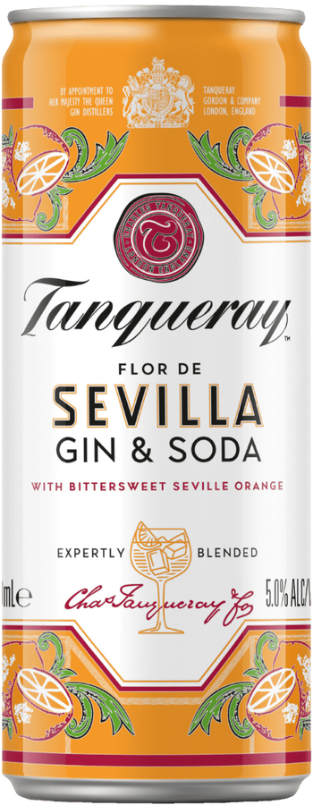 Tanqueray Sevilla Gin & Soda 250ml