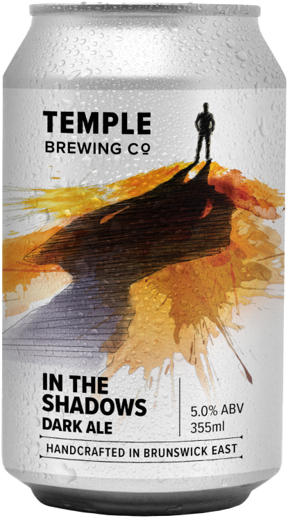 Temple Brewing In The Shadows Dark Ale 355ml