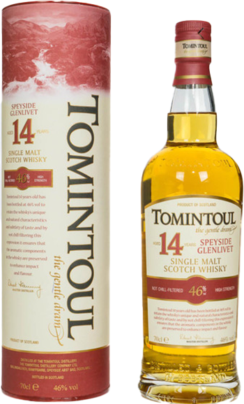 Tomintoul 14 Year Old Single Malt Scotch Whisky 700ml