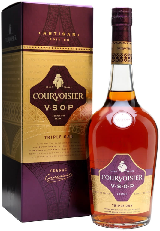 Courvoisier Artisan VSOP Triple Oak Cognac 1L