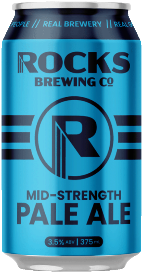 Rocks Brewing Co Mid-Strength Pale Ale 375ml