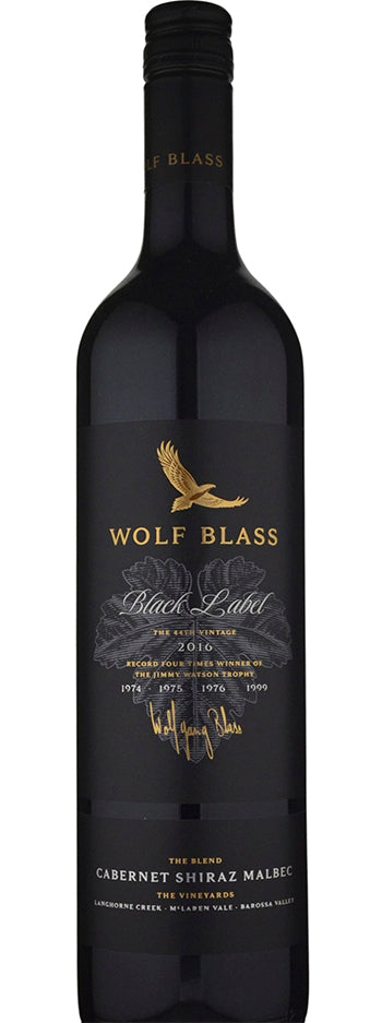 Wolf Blass Black Label Cabernet Shiraz Malbec 2016 750ml