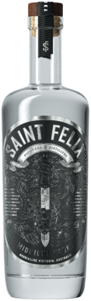 Saint Felix Distillery Midnight Vodka 700ml