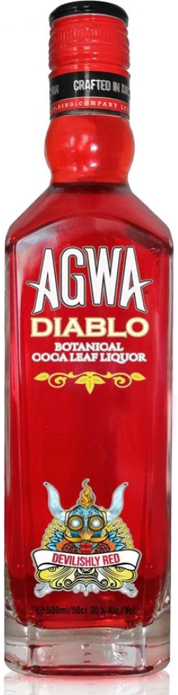 Agwa Diablo Coca Leaf Liqueur 500ml