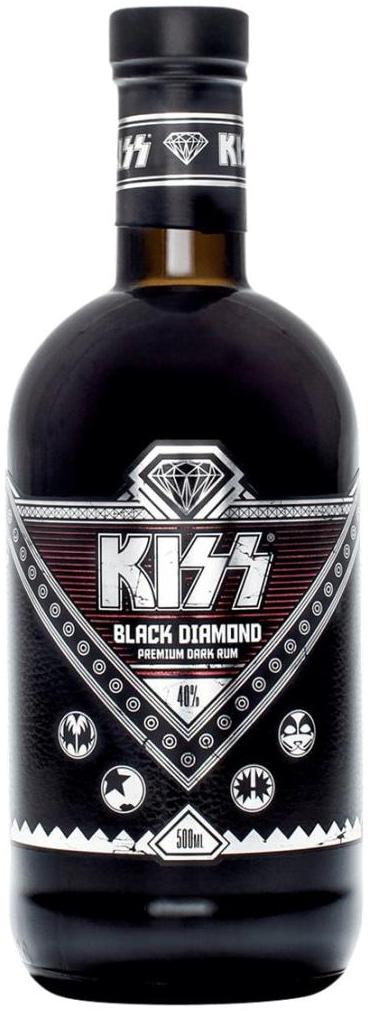 Kiss Black Diamond Rum 500ml
