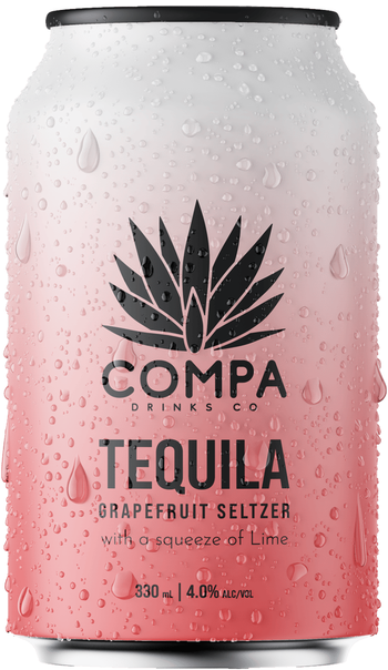 Compa Grapefruit Tequila Seltzer 330ml