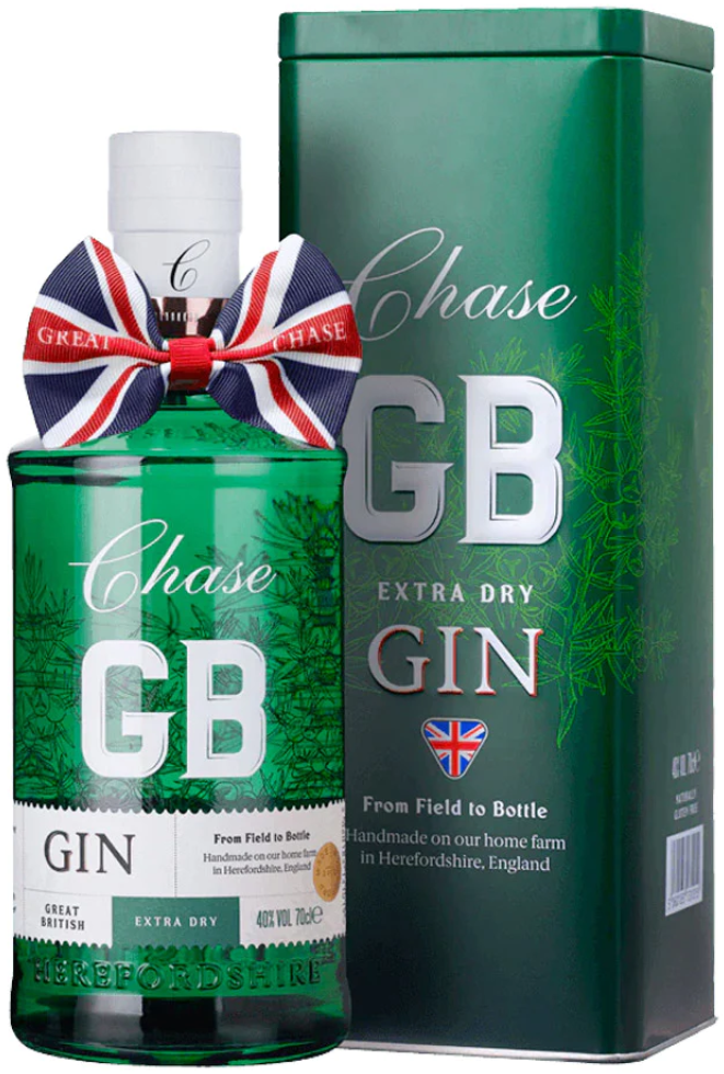 Chase GB GB Extra Dry Gin with Gift Tin 700ml