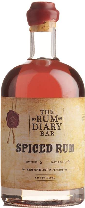 The Rum Diary Bar Spiced Rum 700ml