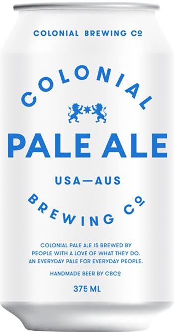 Colonial Brewing Co. Pale Ale Can 375ml