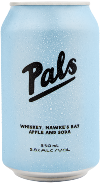 Pals Whiskey Apple & Soda 330ml
