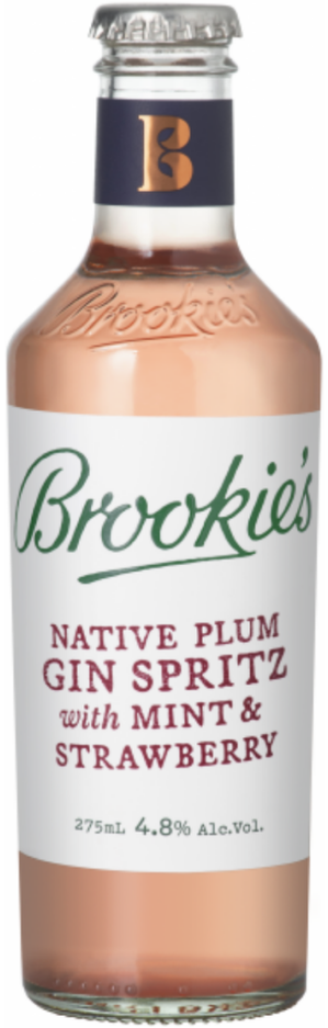 Brookies Native Plum Spritz With Strawberry & Mint 275ml