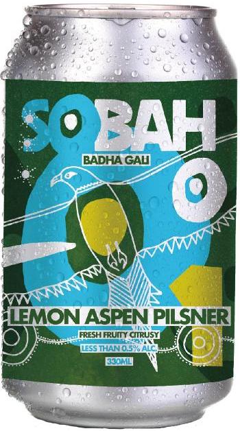 Sobah Non-Alcoholic Beverages Lemon Aspen Pilsner 330ml