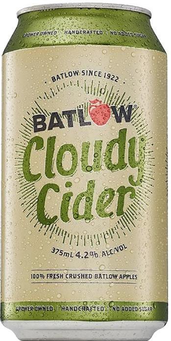 Batlow Cloudy Cider Can 375ml