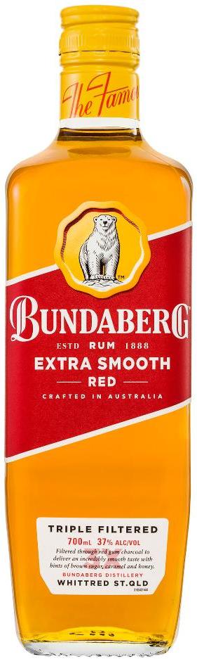 Bundaberg Rum Extra Smooth Red Rum 700ml