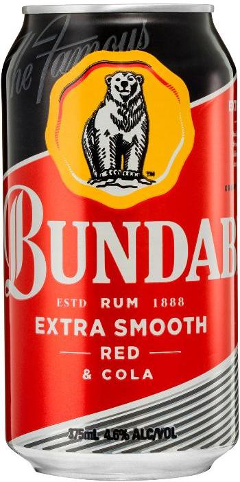 Bundaberg Rum Red And Cola 375ml