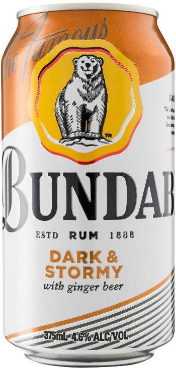 Bundaberg Rum Dark & Stormy 375ml