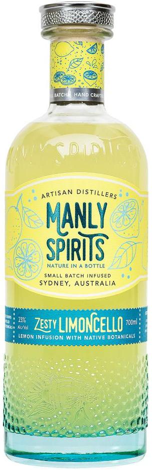 Manly Spirits Co Distillery Zesty Limoncello 700ml