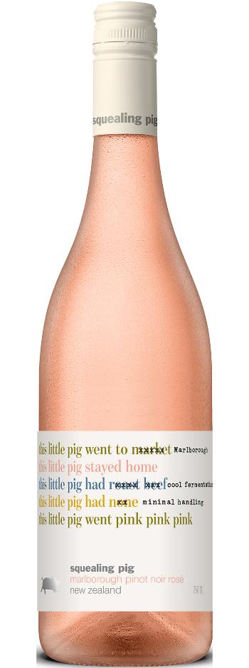 Squealing Pig Pinot Noir Rose 750ml