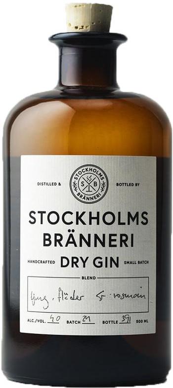 Stockholms Branneri Dry Gin 500ml