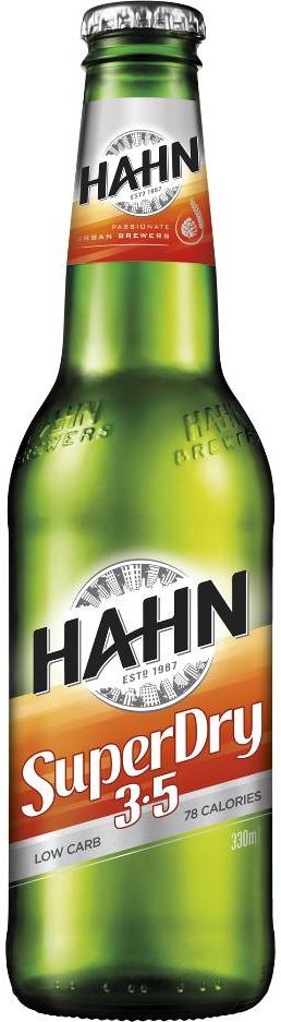 Hahn Super Dry 3.5 330ml